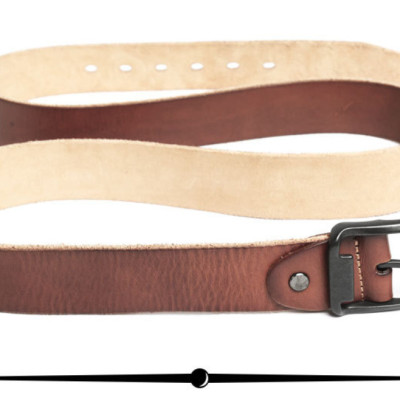 Thắt lưng nam mặt khóa da dây lưng da bò nguyên tấm cao cấp cá tính