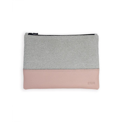 Kalpa Pouch Clutch CP001 phối Vải và Da bò