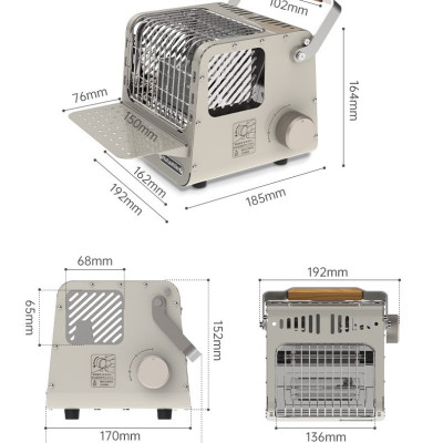 Lò sưởi gas mini đa năng NatureHike CNK2300CW018