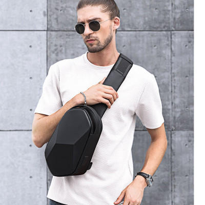 Túi đeo chéo đeo ngực nam đa chức năng cao cấp phong cách châu âu cá tính