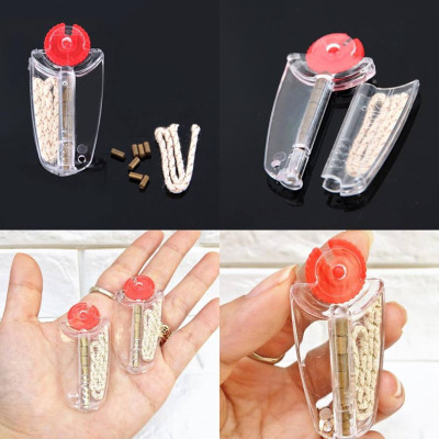 Bộ Bấc Đá Lửa Dây Tim Cho Bật Lửa Zippoo, Đá Và Tim Bấc Trong Hộp Quẹt Bật Lửa Zippoo, Dupont, Dunhill