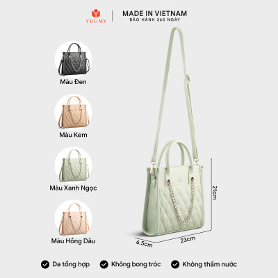 Túi Yuumy ( Thời trang nữ cỡ nhỏ chần chỉ - Túi xách da Seasand YTX67 )