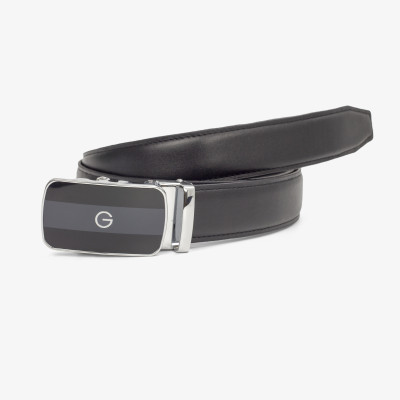 Thắt lưng nam, dây nịt nam da bò 3 lớp Bụi Leather L104 - Khóa tự động, nhiều mặt khóa tùy chọn