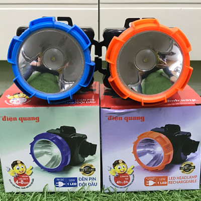 Đèn Pin Đội Đầu Điện Quang ĐQ PFL12 (Pin Sạc 1W)