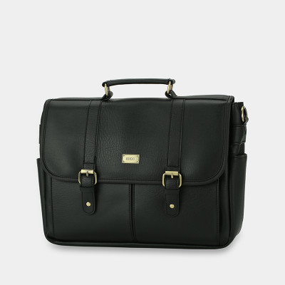 Cặp da đựng laptop đi học 14 inch IDIGO UB2 - 6021, túi xách công sở nam nữ nhiều ngăn đựng tài liệu A4