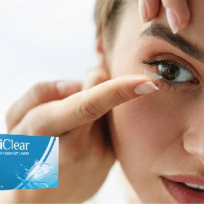 [Một Miếng] Kính Áp Tròng Australia Cận Thị Không Màu Mediclear 3 Tháng