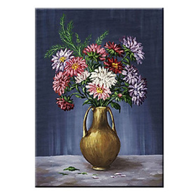 Tranh Canvas Treo Tường Trang Trí Bình Hoa Hội Họa Suemall CV140838