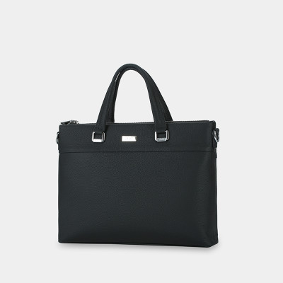 Túi xách công sở nam nữ đựng laptop 14 inch IDIGO MB1 - 16000, túi đựng tài liệu A4 da thật cao cấp