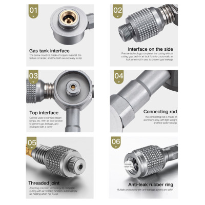 Phụ kiện đầu chuyển đổi bình gas mini Campingmoon Z32