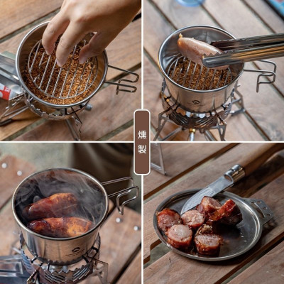 Vỉ hấp bằng thép không gỉ Campingmoon W9