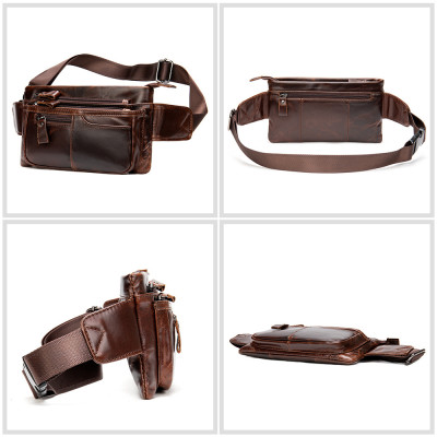 Túi đeo chéo nam DA BÒ THẬT – BEE GEE DCN9378