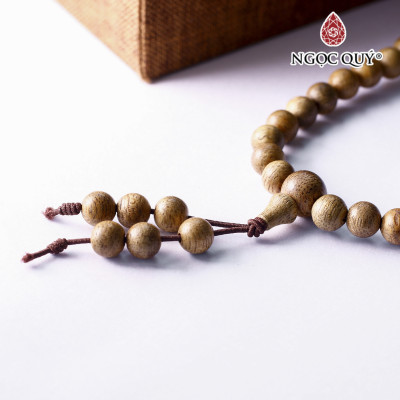 Chuỗi hạt 108 trầm rừng thiên nhiên - Ngọc Quý Gemstones