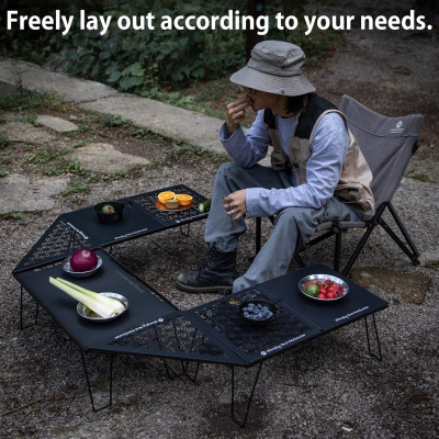 Mặt tam giác nhôm Campingmoon T-2306C dùng cho kệ Campingmoon T230