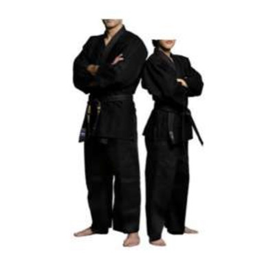 Bộ Đồ Võ phục Karate Màu Đen Nhiều Size Kèm Đai | Quần Áo Tập Võ, Trang Phục Võ Thuật | Đồng Phục Tập Võ Karate đen