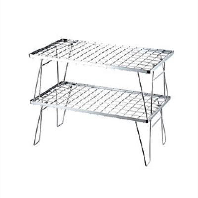 Kệ inox để đồ dã ngoại Campingmoon T-230A-2T (Kệ Đôi)