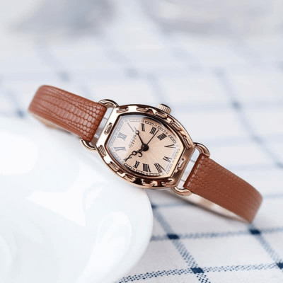 Đồng Hồ Nữ Julius Hàn Quốc JA544E Dây Da Cá Tính