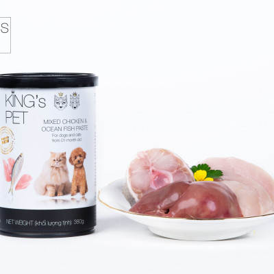 PATE KING PET CHO MÈO LON 380GR