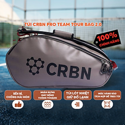 Túi Pickleball CRBN Pro Team Tour Bag 2.0 Cao Cấp - Màu Xanh - Sức Chứa Rộng Rãi - Ngăn Giữ Vợt Riêng - Bền Bỉ