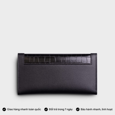 Ví Yuumy ( Thời trang nữ kiểu cầm tay dáng dài - Ví da Verein YV92 )