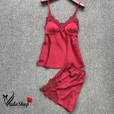 Đồ bộ - đồ mặc nhà lụa đùi.