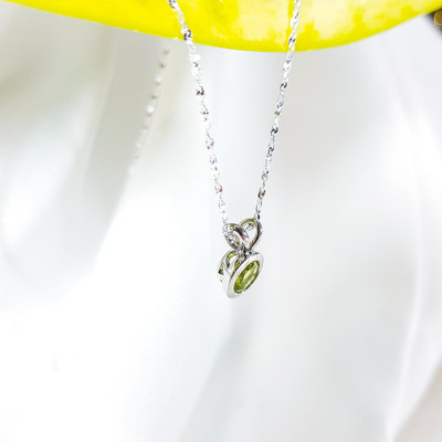 Dây chuyền đá Peridot LAT.175