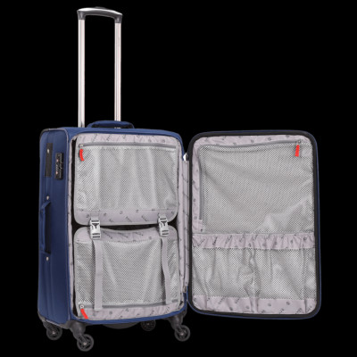 Vali Kéo Vải Du Lịch SAKOS CHAMPION 6 - Size M (24inch)/ Ký Gửi (Trung) - Khóa TSA - Chống Thấm, Trượt Nước