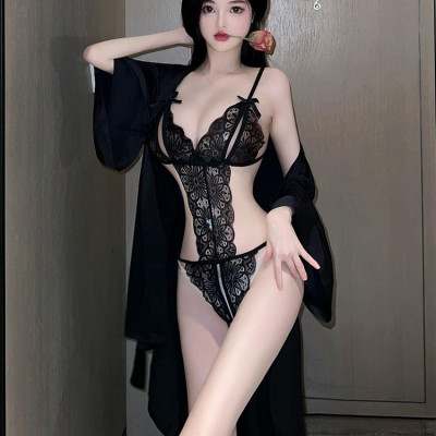 Bodysuit Sexy Đẹp Quyến Rũ Và Gợi Cảm,Set Đồ Ngủ Gợi Cảm, Set Áo Liền Quần Co Dãn Sexy, Váy Ngủ Có Mút Ngực Gợi Cảm C011