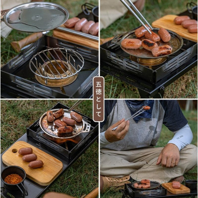 Vỉ hấp bằng thép không gỉ Campingmoon W9