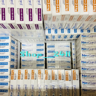 Viên nhai Nexgard trị ve rận, bọ chét cho chó (1 viên) - 10-25kg