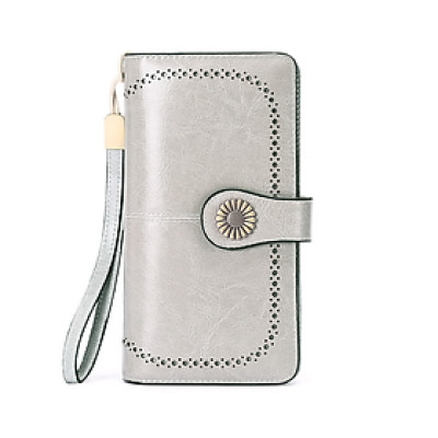 Ví Da Bò Cầm Tay Dáng Dài Thời Trang cao cấp Cho Nữ phong cách mới