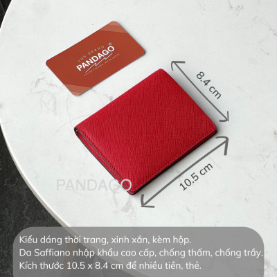 Ví cầm tay mini PANDAGO MiniBly dáng đứng cao cấp cute da thật dễ thương nhỏ gọn bỏ túi thời trang