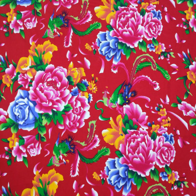 Vải công phượng, vải decor trang trí khổ 1,6m - Cây giả, hoa lụa Decor trang trí nhà cửa.