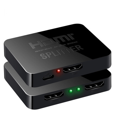 SOAIY Bộ Chia HDMI 1 Ra 2 Chất Lượng 4K Video Switch HDMI Switcher Splitter 1X2 - Hàng Nhập Khẩu