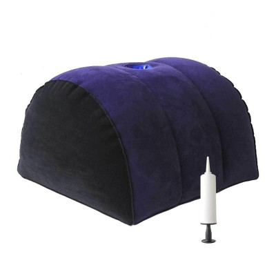 Gối Bơm Hơi Tình Nhân Bằng Pvc Dành Cho Cặp Đôi Chơi Game, Ghế Bơm Hơi Tình Yêu Đệm Hông Cao Cấp Bền Dày (Có Sẵn)