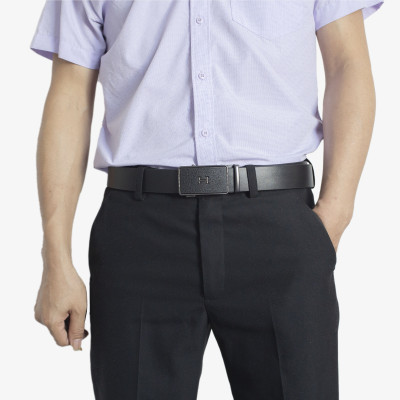 Thắt lưng nam, dây nịt nam da bò thật nguyên tấm Bụi Leather L110 - Khóa tự động, nhiều mặt khóa tùy chọn - Bảo hành 12 tháng