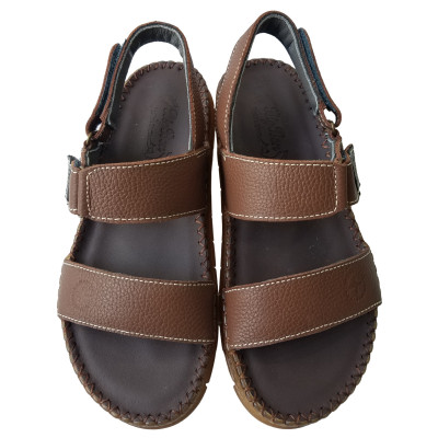 GIày Sandal Nam Da Bò BIGGBEN Cao Cấp SD112