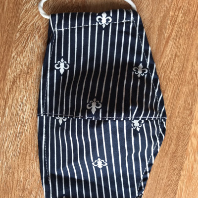 Lốc 10 khẩu trang vải 100% cotton nhiều họa tiết