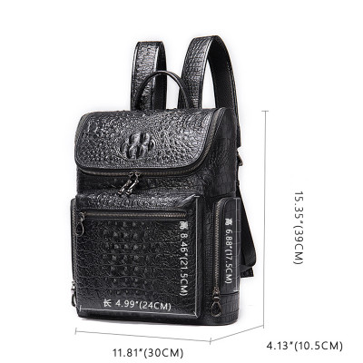 Balo nam DA BÒ THẬT, balo laptop phong cách mới – BEE GEE BLND9068