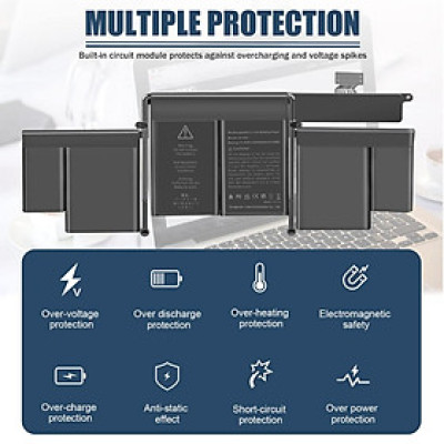 Pin Tương Thích Cho Macbook Pro Retina 13 Inch A1502 ( 2015 ) TEEEMO PC Hàng Nhập Khẩu New Seal