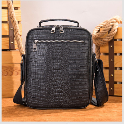 Túi đeo chéo nam DA CÁ SẤU phong cách mới  - BEE GEE DCN9314