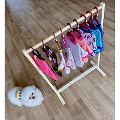 Sào treo đồ cho thú cưng kèm móc