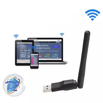 USB Thu Wifi Chuẩn N Tốc Độ Cao 150Mbps Tăng Khả Phạm Vi Thu Phát Sóng Wifi Cho Máy Tính Xách Tay, Máy Tính Để Bàn, Thiết Bị Thu Nhận Ngoại Vi - Hàng nhập khẩu