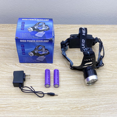 Đèn pin SIÊU SÁNG đội đầu dùng 2 pin 18650 ( Hàng Chính Hãng )