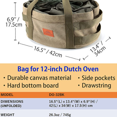 Túi đựng đồ cắm trại, dã ngoại Campingmoon DO-32-BK