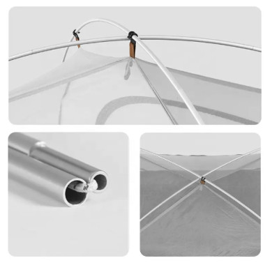 Lều cắm trại siêu nhẹ Cloud River Pro 2-3 người NatureHike CNK2300ZP024