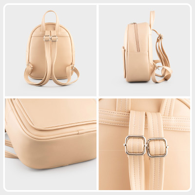 Balo Yuumy ( Thời trang nữ vừa A5 - Balo da Seasand YBA106 )