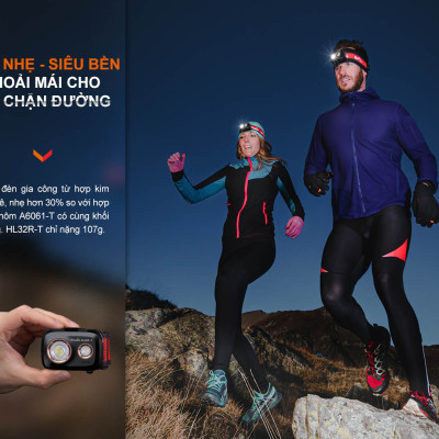 Đèn Pin Đội Đầu Fenix HL32R-T