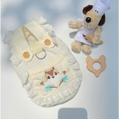 Quần áo vải cotton cho Chó Mèo , Áo Giữ ấm, vải Polyester , Áo dày có tay. Quần Áo Thú Cưng