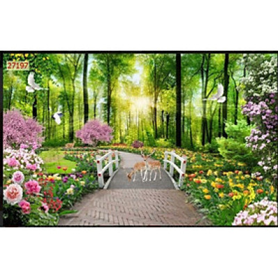 tranh dán tường 3D