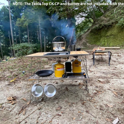 Kệ để đồ dã ngoại Campingmoon CK-2 (kệ đôi)